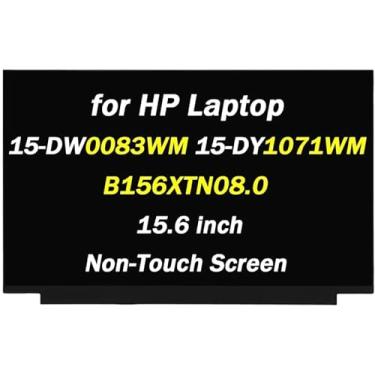 Imagem de PEHDPVS NT156WHM-N34 B156XTN08.0 Substituição para HP 15-CS 15-CS0057OD 15-DW0083WM 15-DY1071WM L25336-001 39.6 cm 30Pin 1366x768 LCD Screen Display Panel