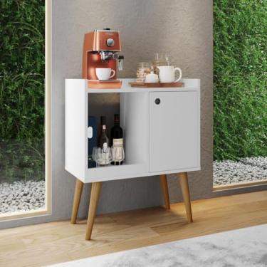 Imagem de Aparador Cantinho De Café Modelo Retro Linus Pés Palito