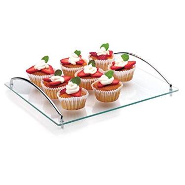 Imagem de Bandeja Retangular Média em Vidro - Forma