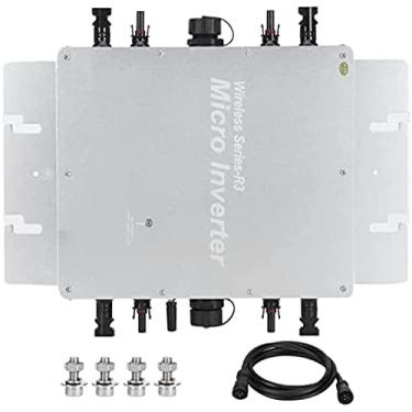 Imagem de 1200/1400/1600/2000/2400/2800W Inversor Grid Tie, Inversor, Inversor MPPT Solar, Com Controle de Aplicativo Wifi, Micro Inversor de Identificação Automática à Prova d'água Solar Grid Tie, 28