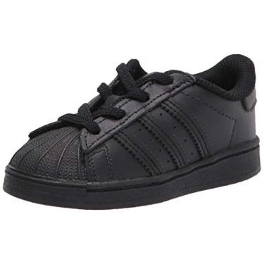Imagem de adidas Originals Superstar Foundation J Casual Basketball-Inspired Low-Cut Sneaker (Big Kid),Black/Black/Black,5 M US Big Kid