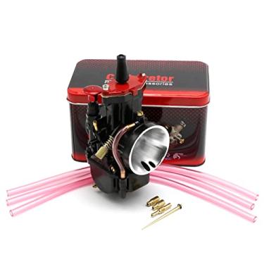 Imagem de Carburador PWK Carburador de corrida 28 mm Carburador universal para 75cc a 125cc 2T 4T Motor Motocicleta Scooters Dirt Bike Motocross ATV Quad Off Road (28mm)