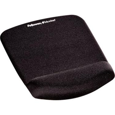 Imagem de Fellowes Descanso de pulso PlushTouch com mouse pad, tecnologia FoamFusion, preto (9252001)