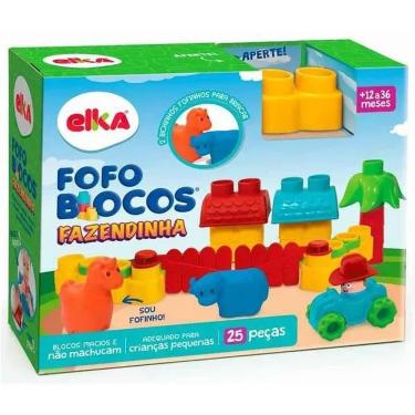 Imagem de Fofo Blocos - Fazendinha - Elka