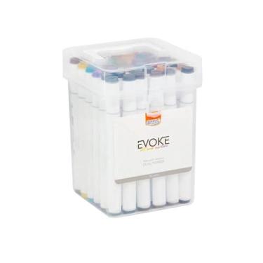 Imagem de BRW Pincel Marcador Artistico Evoke Dual Marker 36 Cores