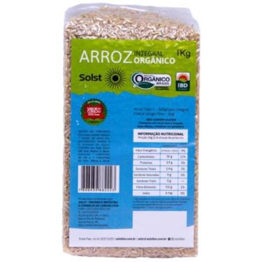 Imagem de Arroz Orgânico Integral Agulhinha À Vácuo Solst 1 Kg