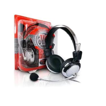 Imagem de Fone De Ouvido Headset Microfone P2 Profissional para Notebook Pc Stre