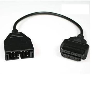 Imagem de Cabo Adaptador Gm 12 Pinos / Obd2 16 Pinos Obd Ii - DM FERRAMENTAS 