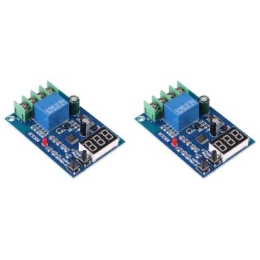 Imagem de Placa de Circuito Espessa Automática 6-60V 10A Controlador de Carregamento de Bateria Parâmetro Ajustável Módulo de Controle de Função de Retenção de Memória Com Placa de