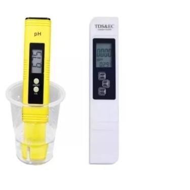 Imagem de phmetro ec tds dgital, phtester de ph, condutivimetro ec, medidor de t