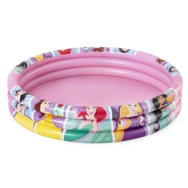 Imagem de Piscina Inflável Infantil Princesas Disney Bestway 140L