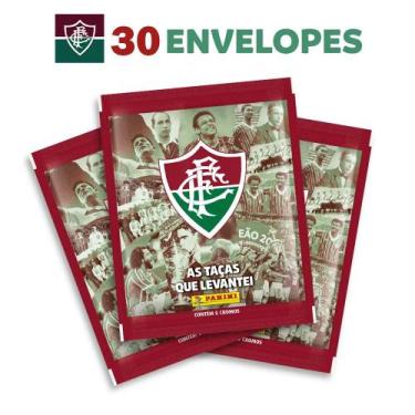 Imagem de Kit 150 Figurinhas Fluminense 122 Anos As Taças Que Levantei - Panini
