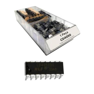 Imagem de 10x Circuito Integrado Cd4050 = Cd 4050 - Dip16 - CHIPSCE
