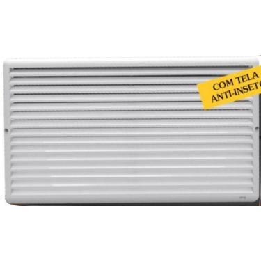 Imagem de kit 2 Grade Ventilação de Superfície Ventokit 44x24  c /tela anti-inse