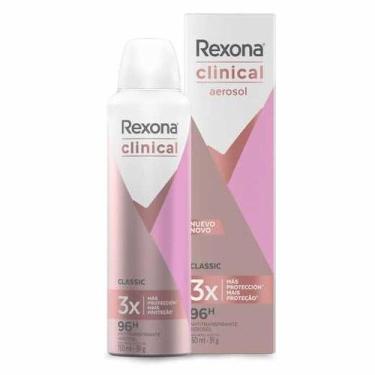 Imagem de Desodorante Antitranspirante Rexona Clinical Feminino Classic 150ml, 1