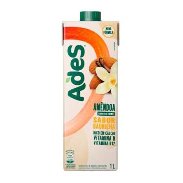 Imagem de Alimento à Base de Amêndoas Sabor Baunilha Ades 1L
