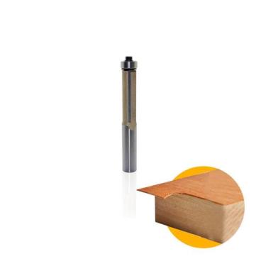 Imagem de Fresa Tupia Manual Haste 12mm Corte 38mm X 1/2 Com Rolamento - Strong