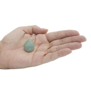 Imagem de MINI GOTA QUARTZO VERDE - (2,5 a 3,5)cm - GOMES CRYSTALS