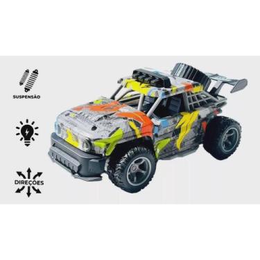 Imagem de Carrinho Controle Remoto Recarregável 4x4 Off Road Colorido - Fun Game