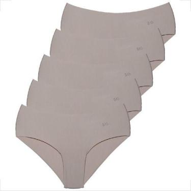 Imagem de Kit 5 Calcinhas Short Conforto A Laser Feminina Atacado - Básica Linda