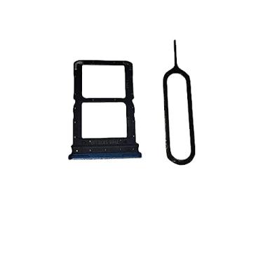 Imagem de ruichuang Substituição do suporte da bandeja Dual SIM para Moto G71 5G XT2169-Verde