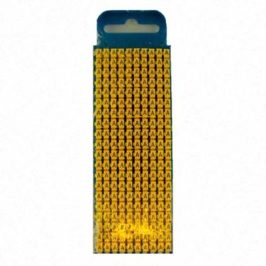 Imagem de Marcador W2 Cartela 200 A 1.5/2.5 Hellermann, Amarelo