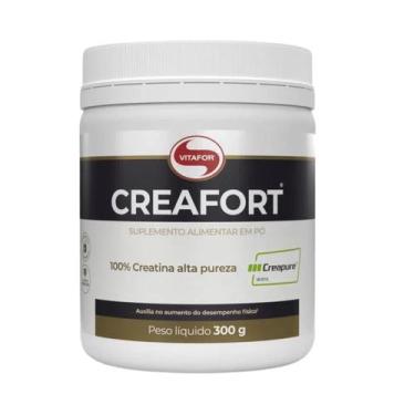 Imagem de Creatina Creafort 100% Creapure Vitafor Monohidratada 100 Doses Suplem
