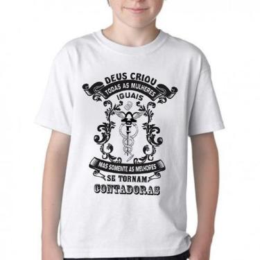 Imagem de Camiseta Infantil ou adulto  Contadora Blusa Criança todos tamanhos - 