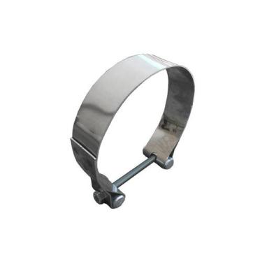 Imagem de Abraçadeira Volvo Vm 260 Fixação Tubo Intermediário Inox - Bepo