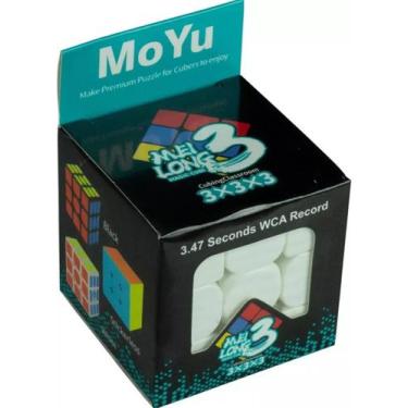 Imagem de Cubo Mágico 3x3x3 Original Speed Profissional Colorido Moyu