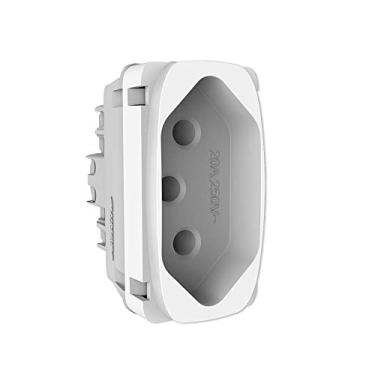 Imagem de Módulo Tomada 2P+T, Alumbra, Gracia 85314, Branco