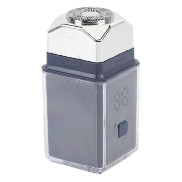 Imagem de Aparador de Barba para Viagem para Homens, Barbeadores Elétricos Recarregáveis ​​portáteis, Barbear Seco e úmido, IPX7 à Prova D'água, Silencioso, (Azul)