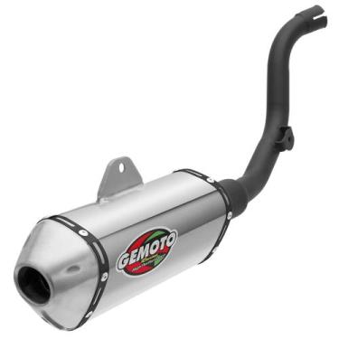 Imagem de Ponteira Gemoto Racing 3 Trioval Crf 250f, CROMADO