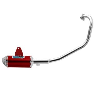 Imagem de Escapamento de Moto  Pro Tork Mini 3 Fazer 150 e Factor 125/150, VERME