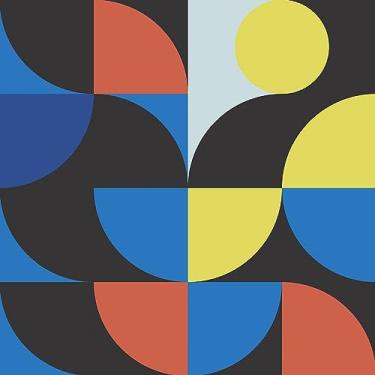 Imagem de VaryPaper Papel de parede geométrico abstrato irregular de 43 x 800 cm, papel de parede moderno Art Deco para quarto, banheiro, papel de contato geométrico decorativo removível para armário de parede