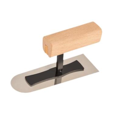 Imagem de Baoblaze Colher de pedreiro para reboco, ferramenta de concreto, prática, antiderrapante, portátil, espátula de pedreiro para parede, ferramenta de raspagem de