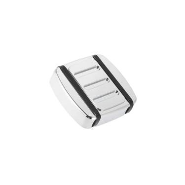 Imagem de VekAuto Capa de pedal de freio grande para Harley Davidson Dyna XG XG500 XG750 F750 Street 500 750 FX Softail Silver Tone Auto Accessories