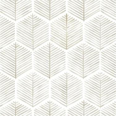 Imagem de Papel de parede moderno Peel and Stick 43 cm × 591 cm papel de parede autoadesivo Boho papel de parede geométrico bege e branco papel de parede decorativo removível para quarto, armários de banheiro