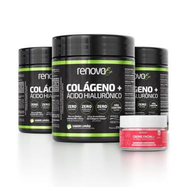 Imagem de Renova Be Tangerina + Ácido Hialurônico Loja Oficial 3 Unid, 3 - Limão