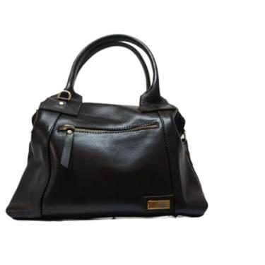 Imagem de Bolsa de Couro Schöne Shopper Café