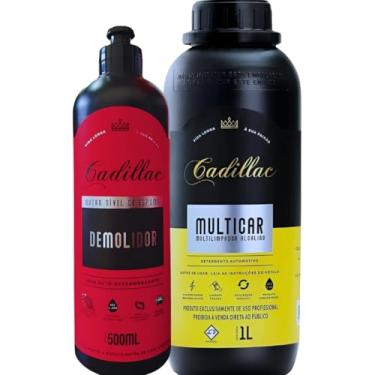 Imagem de Kit Demolidor Shampoo Desengraxante Multilimpador Alcalino