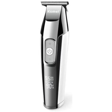 Imagem de Máquina Cortar Cabelo E Aparar Pelos Kemei Km-5027 100V/220V - Kemei 5