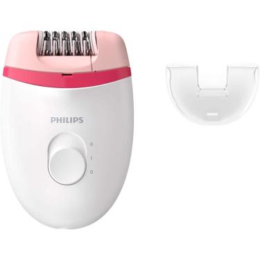 Imagem de Philips Satinelle Essential Depiladora Compacta para Remoção de Pêlos para Mulheres, BRE235/04 - Branca e Rosa-BRE235/04US
