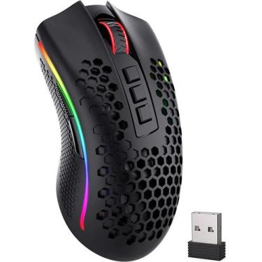 Imagem de Mouse Gamer Redragon Storm Pro M808p-ks / 16000dpi Sem Fio, preto