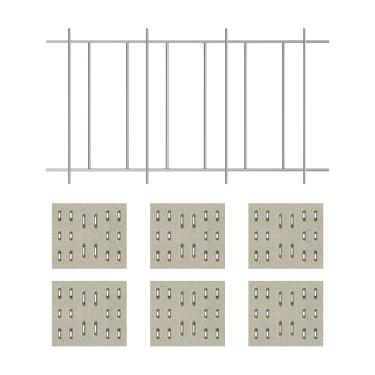 Imagem de SafBbcue Tamer de chama radiante de cerâmica e rack para membros Mark 04ALP 04ANG P30C1D Y0005XC-1 Bakers Chefs 608SB 9803S 9905TB Grand Hall Y0005XC Y0101XC, Turbo PR5010, SAMS, Grand Hall Grills