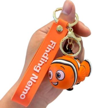 Imagem de Chaveiro 3d Nemo Personagem Chave Carro Bolsa Coleção Pingente Desenho