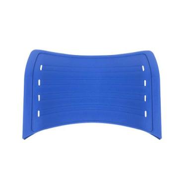 Imagem de Encosto iso azul cadeira fixa ou giratoria - PopMov