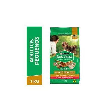 Imagem de Ração DOG CHOW Cães Adultos Minis e Pequenos Frango e Arroz 1kg  - nes
