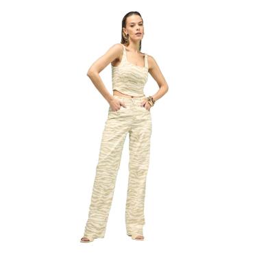 Imagem de Cropped animal print corset P