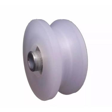 Imagem de Roldana Para Portão De Correr 2 Polegada Nylon Canal U 2 Un